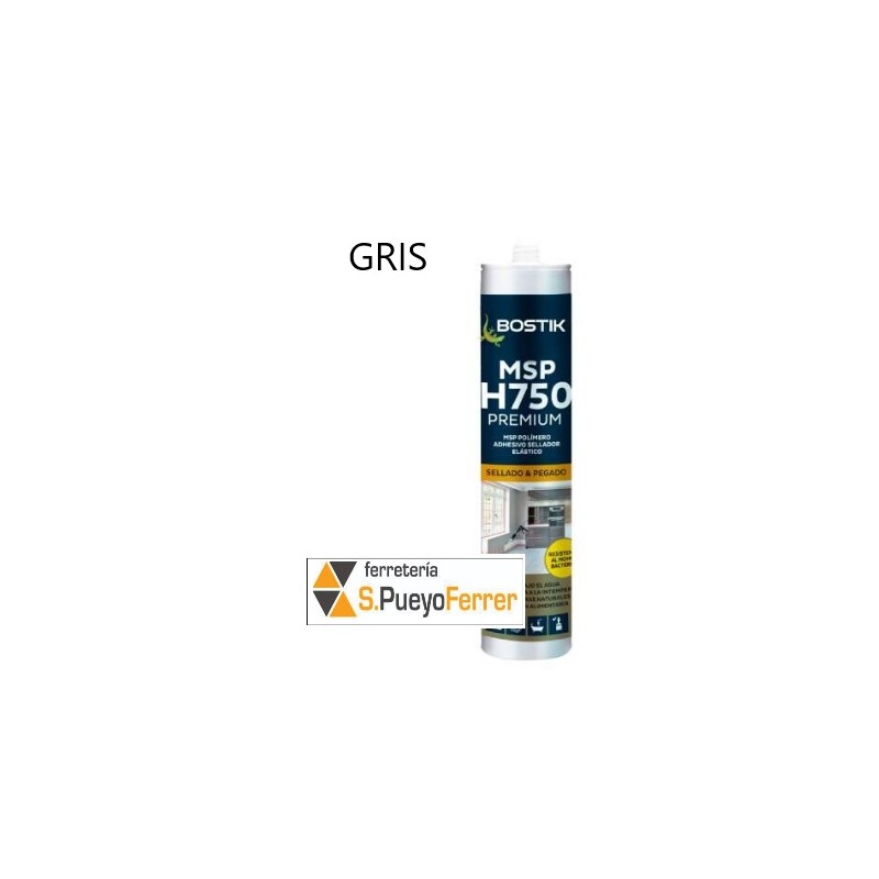 BOSTIK H750 GRIS 290ML BOSTIK H750 GRIS 290ML
