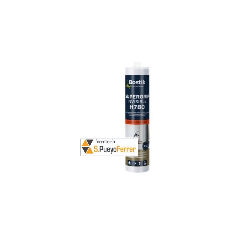 BOSTIK H780 TRANSPARENTE 310G BOSTIK H780 TRANSPARENTE 310G