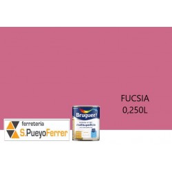 ESMALTE ACRILICO SATINADO FUCSIA 0,250L