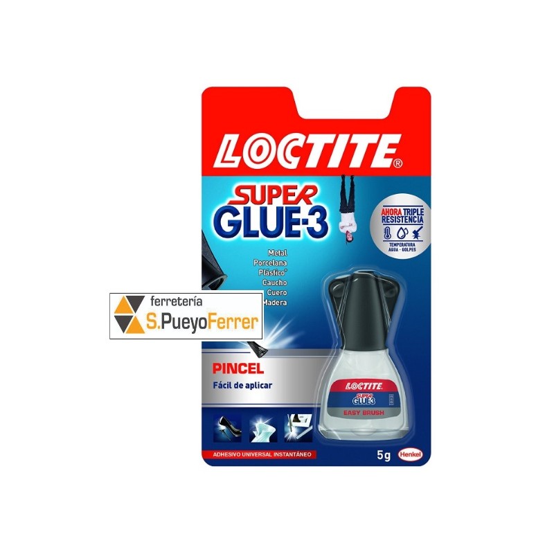 SUPER GLUE 5 GR C/PINCEL SUPER GLUE 5 GR C/PINCEL