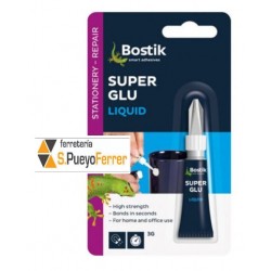 BOSTIK GLUEFIX GEL TUBO 3GR