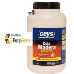 CEYS COLA MADERA PROFESIONAL BOTE 5,5 KG