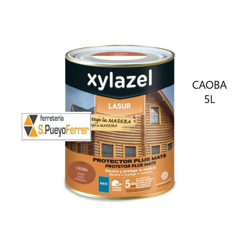 XYLAZEL DECORA MATE CAOBA 5L XYLAZEL DECORA MATE CAOBA 5L
