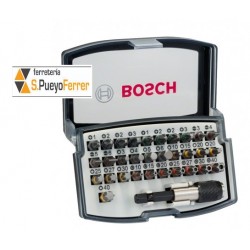 SET 32 PUNTAS BOSCH + PORTAPUNTAS