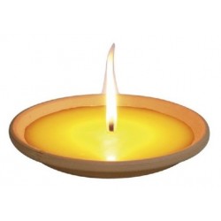 VELA CITRONELA MACETA TERRACOTA 0,625 KL