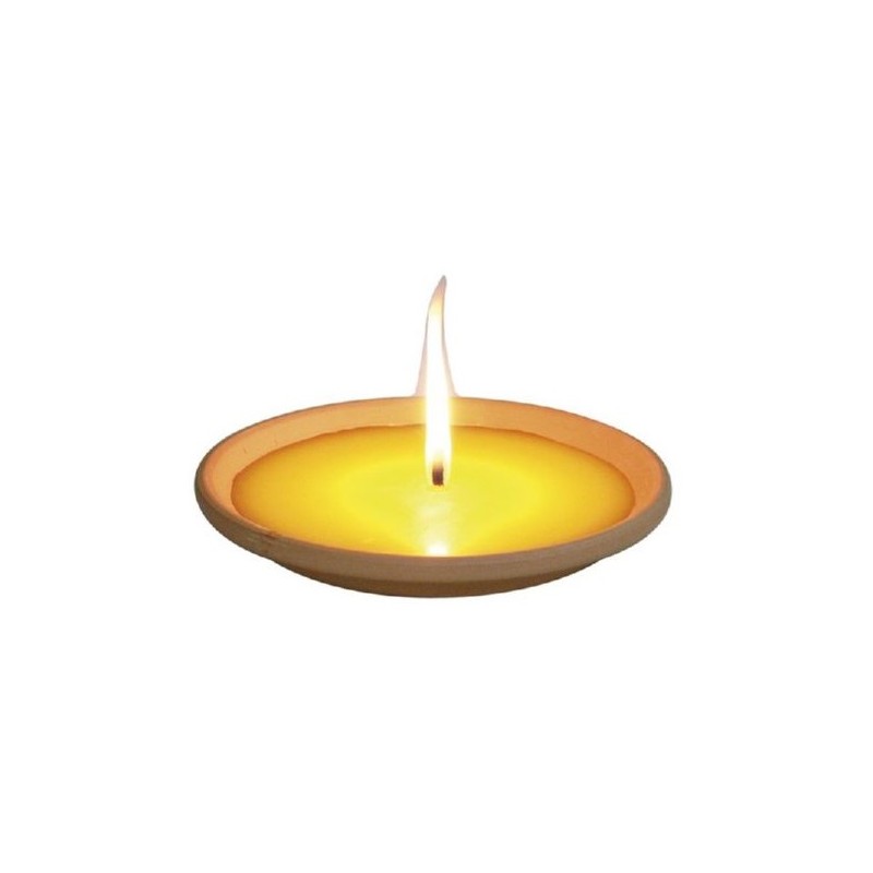 VELA CITRONELA MACETA TERRACOTA 0,625 KL