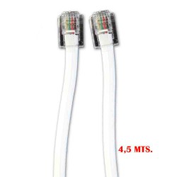 PROLONGACION TELEF 4.5MTS MACHO-MACHO