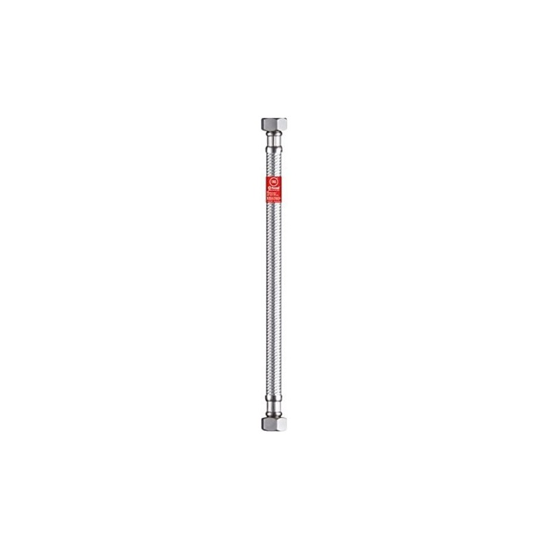 CONEXION H3/8-H3/8 30CM INOX latiguillo
