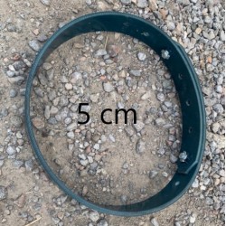 COLLAR GOMA-TELA 5CM VACA
