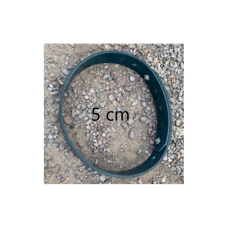 COLLAR GOMA-TELA 5CM VACA