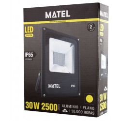 FOCO PROYECTOR LED 30W CALIDA