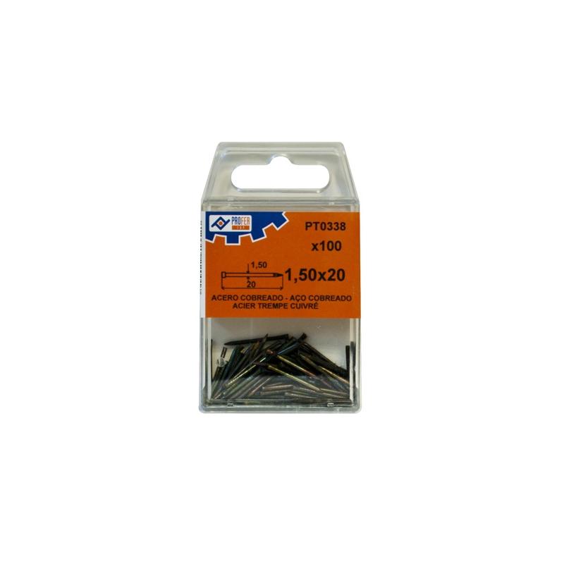BLISTER PUNTA ACERO C/PERD 2X25 65UN