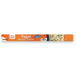 PAPEL HORNO COCINAR HOJAS 20U