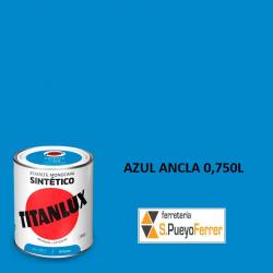 ESMALTE BRILLANTE AZUL ANCLA 0,750L