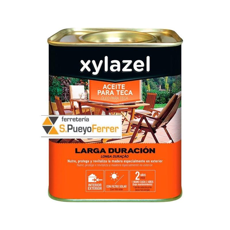 XYLAZEL ACEITE PARA TECA NATURAL 750 XYLAZEL ACEITE PARA TECA NATURAL 750