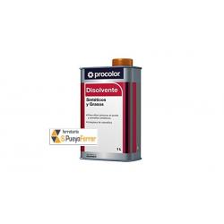 DISOLVENTE SINTETICOS Y GRASOS 1L