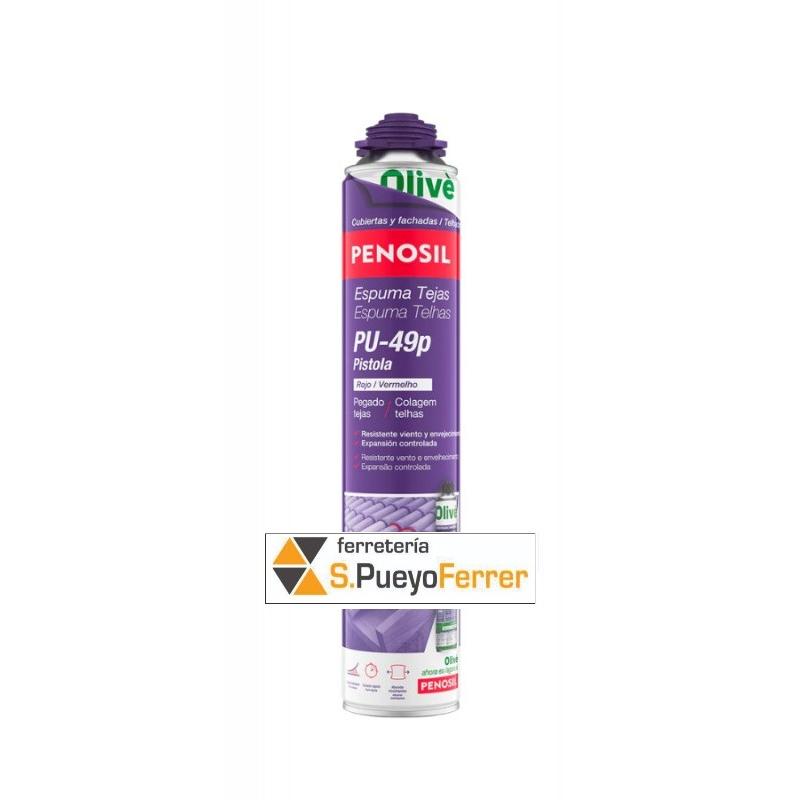 ESPUMA POLIURETANO 750ML TEJAS PISTOLA ESPUMA POLIURETANO 750ML TEJAS PISTOLA