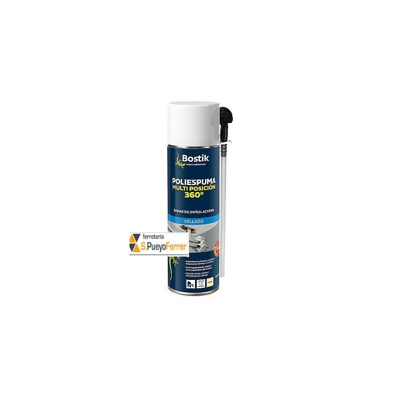 BOSTIK ESPUMA CANULA 360º 500ML BOSTIK ESPUMA CANULA 360º 500ML