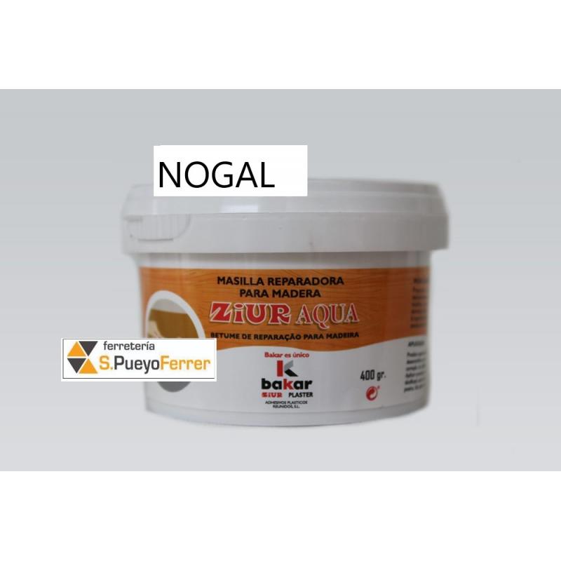 MASILLA REPARADORA MADERA 400G NOGAL