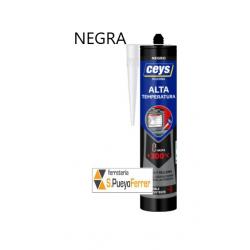 SILICONA ALTA TEMPERATURA NEGRA 300