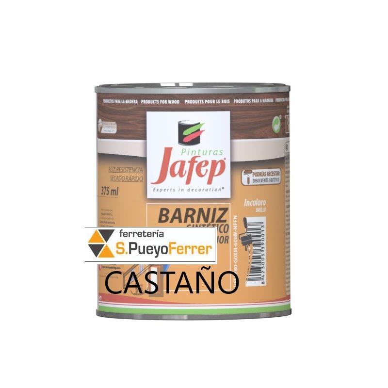 BARNIZ SINTETICO SATINADO CASTAÑO 0,750L BARNIZ SINTETICO SATINADO CASTAÑO 0,750L
