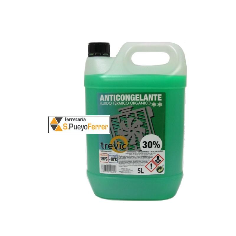 ANTICONGELANTE 30% VERDE 5L