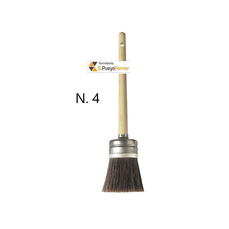 BROCHA CAMPIR FIBRA Nº 4