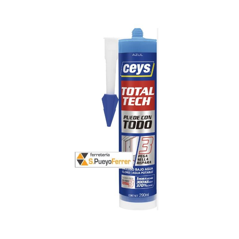 CEYS TOTAL TECH AZUL CARTUCHO 290ML CEYS TOTAL TECH AZUL CARTUCHO 290ML