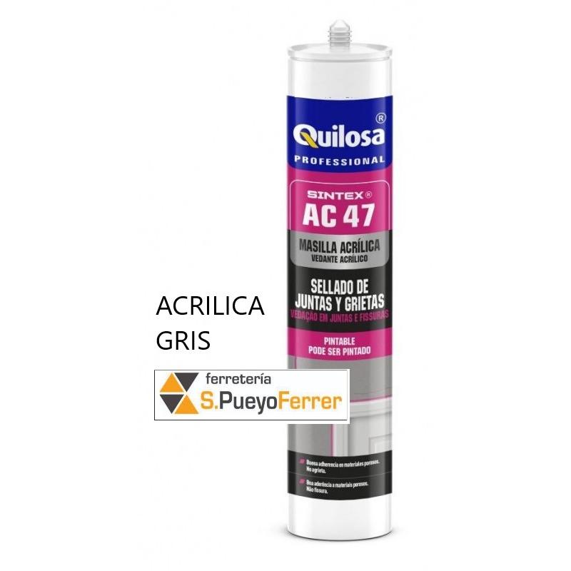 MASILLA ACRILICA GRIS 300ML MASILLA ACRILICA GRIS 300ML