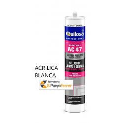 MASILLA ACRILICA BLANCO CARTUCHO