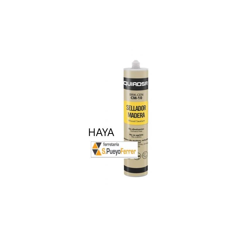 CARTUCHO QUIADSA MASILLA MADERA 300 ML HAYA CARTUCHO QUIADSA MASILLA MADERA 300 ML HAYA