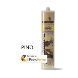 CARTUCHO QUIADSA MASILLA MADERA 300ML PINO