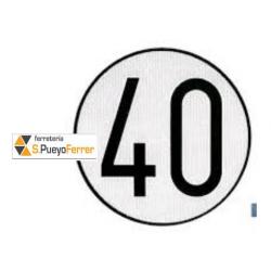 DISCO VELOCIDAD 40KM