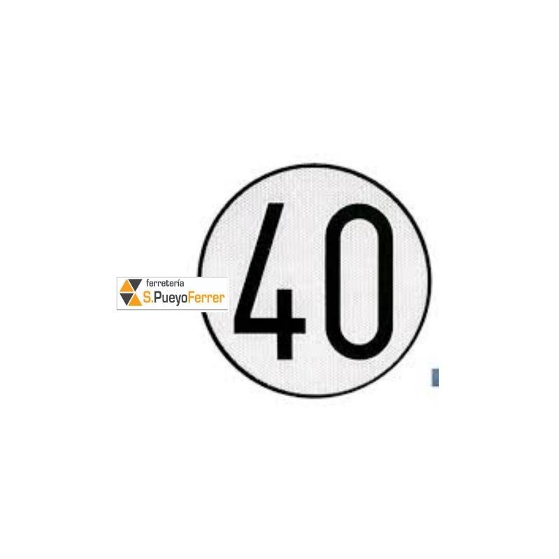 DISCO VELOCIDAD 40KM