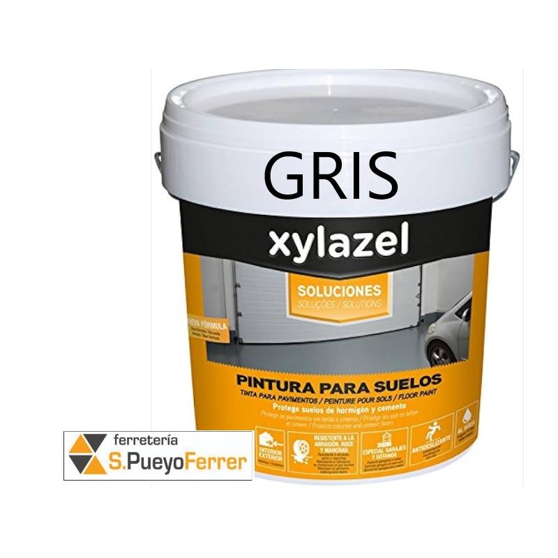 XYLAZEL PINTURA PARA SUELOS GRIS 4L XYLAZEL PINTURA PARA SUELOS GRIS 4L