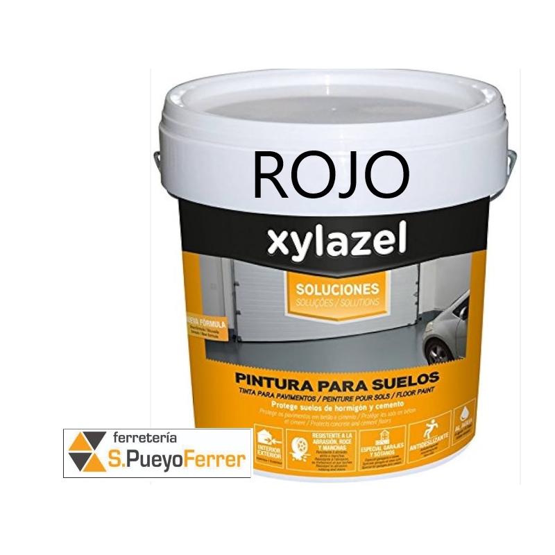 XYLACEL PINTURA PARA SUELOS ROJO 4L XYLACEL PINTURA PARA SUELOS ROJO 4L