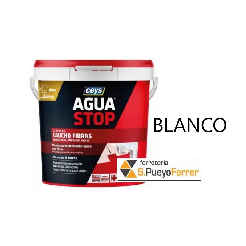 AGUASTOP CAUCHO FIBRAS BLANCO 5K AGUASTOP CAUCHO FIBRAS BLANCO 5K