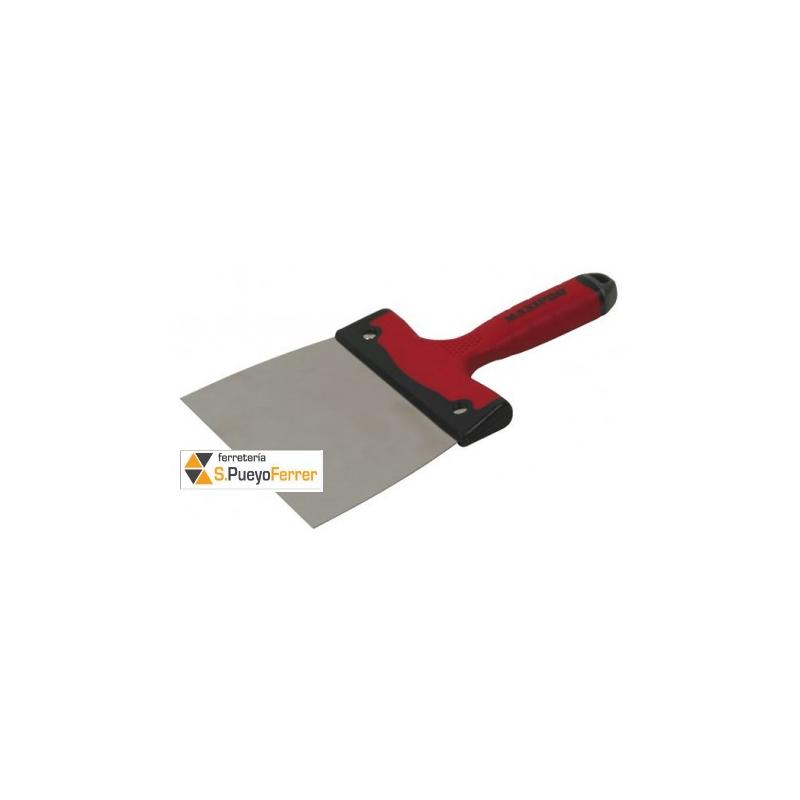 ESPATULA EMPLASTECER INOX 22 CM M/FIBRA