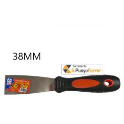 ESPATULA INOX MANGO BIMATERIA 38MM PROFER