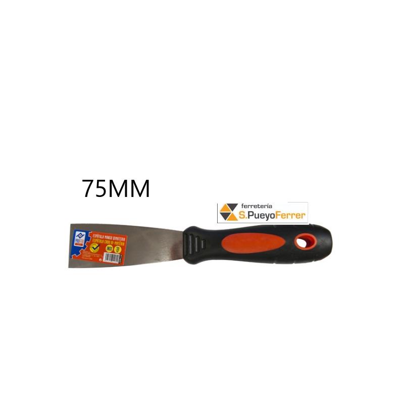 ESPATULA INOX MANGO BIMATERIA 75MM PROFER