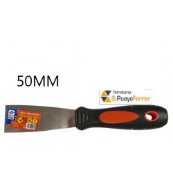 ESPATULA INOX MANGO BIMATERIA 50MM PROFER