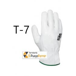 GUANTE FLOR VACUNO NATURAL T7