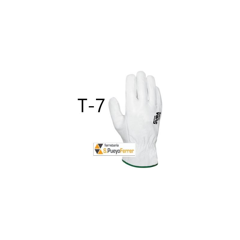 GUANTE FLOR VACUNO NATURAL T7