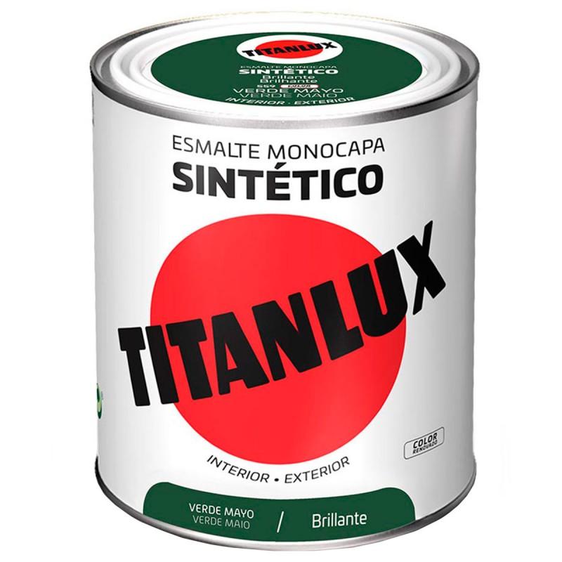 ESMALTE BRILLANTE VERDE MAYO 4L