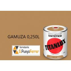 ESMALTE BRILLANTE GAMUZA 0,250L