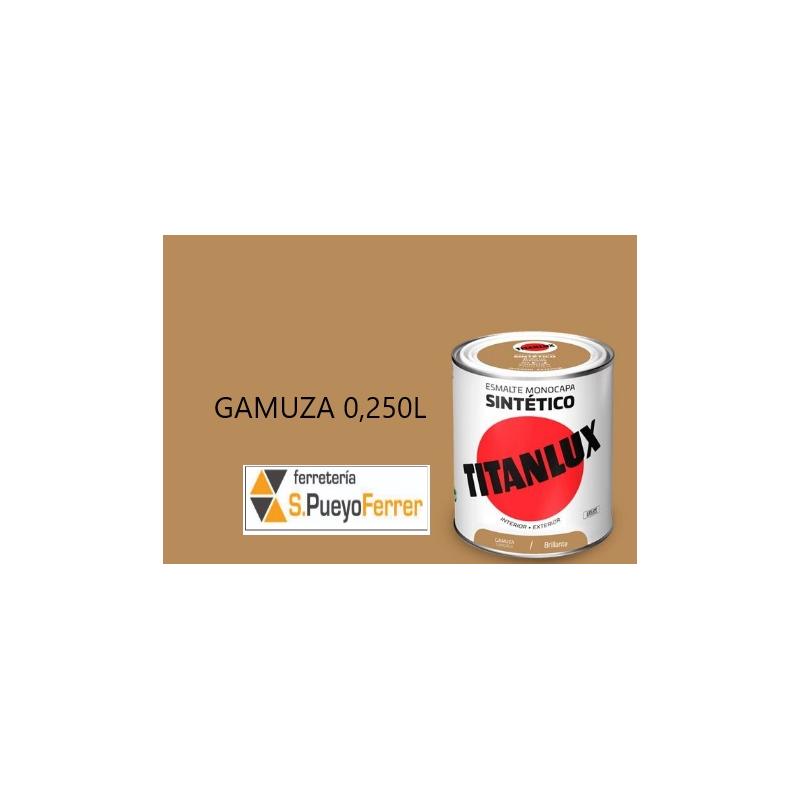 ESMALTE BRILLANTE GAMUZA 0,250L ESMALTE BRILLANTE GAMUZA 0,250L