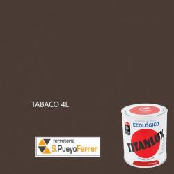 ESMALTE BRILLANTE TABACO 4L