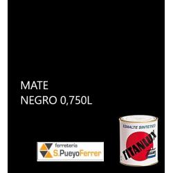 ESMALTE MATE NEGRO 0,750L