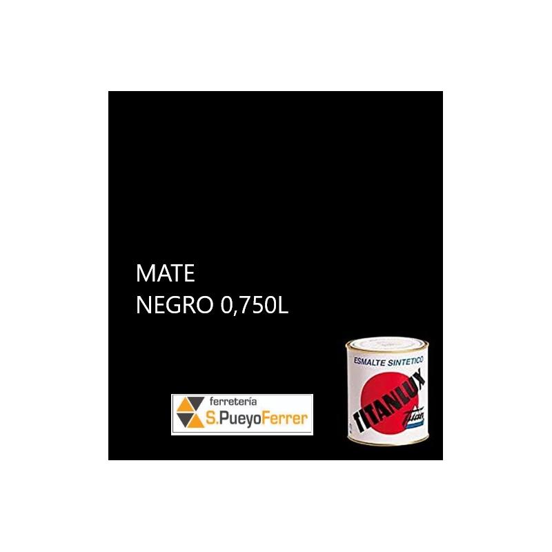 ESMALTE MATE NEGRO 0,750L ESMALTE MATE NEGRO 0,750L