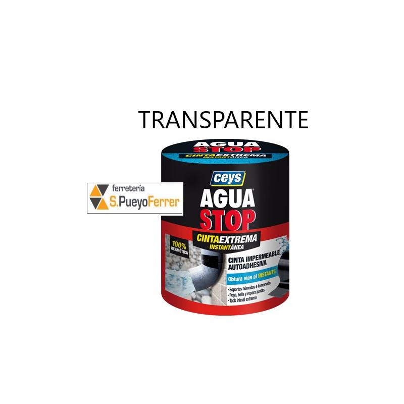 AGUA STOP CINTA EXTREMA TRANSPARENTE AGUA STOP CINTA EXTREMA TRANSPARENTE